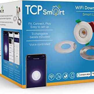 TCP Smart Wi-Fi LED Downlight White Colour Tuneable & Dimmable [Energy Class A+]