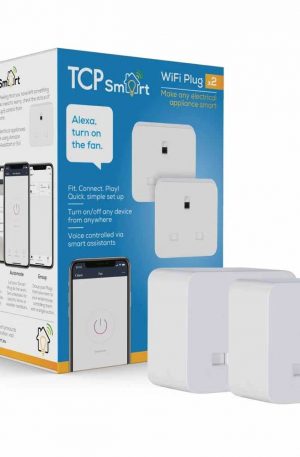 Smart WiFi Single Plug Socket (Twin Pack)