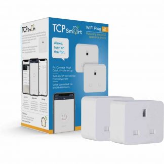 Smart WiFi Single Plug Socket (Twin Pack)