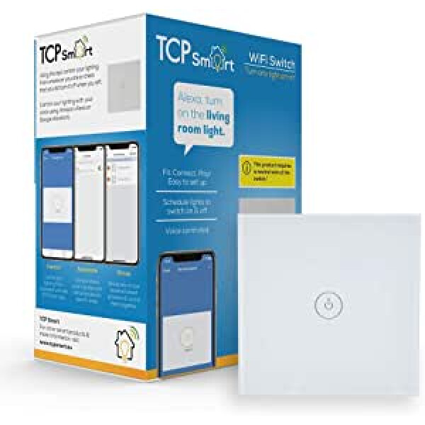 TCP Smart Wi-Fi Single Gang Wall Switch