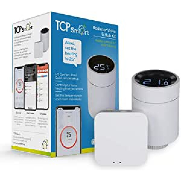 TCP Smart Thermostatic Radiator Valve & Wireless Hub