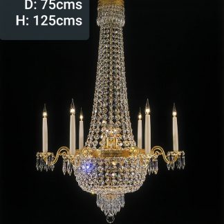 Empire Style Crystal Chandeliers
