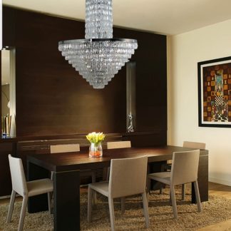 Modern Version of Empire Chandelier