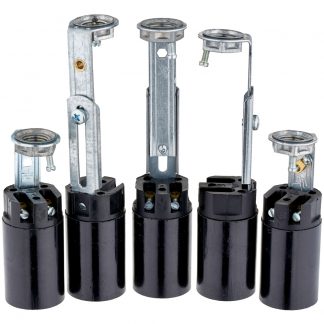 E14 Adjustable 100mm to 120mm Lamp Leg & Lamp Holder Set