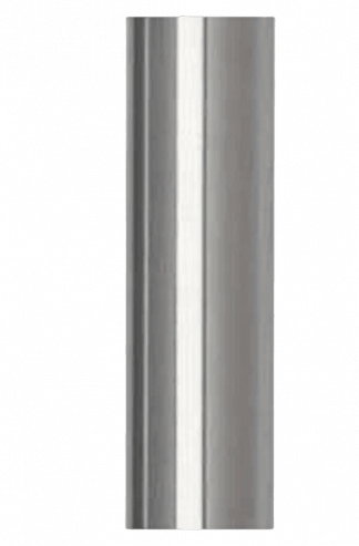 Polished Metal Candle Tube