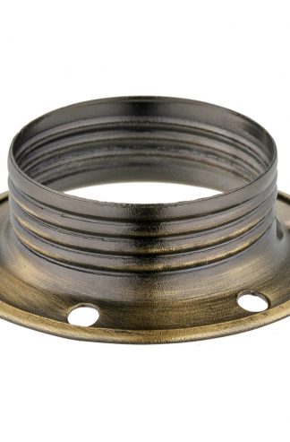 E14 METAL SHADE RING ANTIQUE BRASS