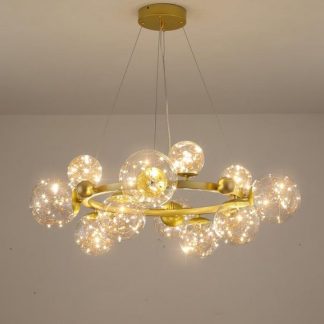 Starry Ball Chandelier 12 Ball