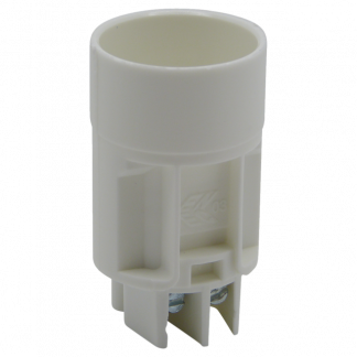 White Lamp Holder