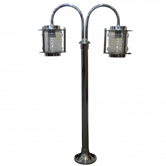 [09328] Beacon Column 2-Light (Chrome)