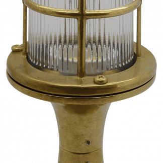 [05845] Small Post Light (Raw Brass)
