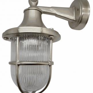 [05961] Wall Lantern (Satin Nickel)