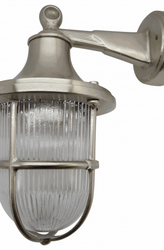 [05961] Wall Lantern (Satin Nickel)