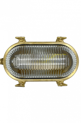 [09105] Small Standard Bulkhead Plain (Raw Brass)