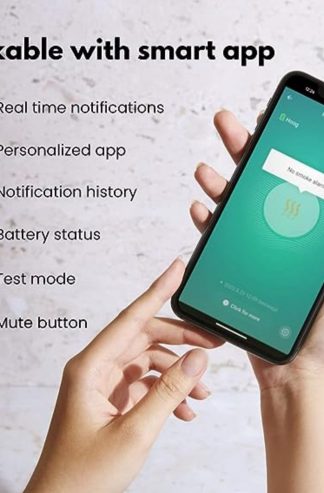 Smart Smoke Alarm - App Controlled Via Wi-Fi