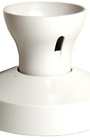 T2 100W Enclosed Straight Plastic BC Batten Lampholder