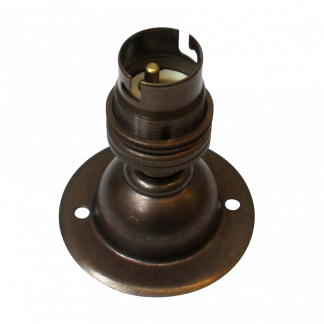 Metalbrite BC Batten Lampholder (Antique Brass)