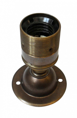 Metalbrite ES Batten Lampholder (Antique Brass)