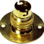 Ecofix Brass BC Batten Lampholder