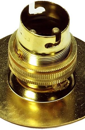 Ecofix Brass BC Batten Lampholder