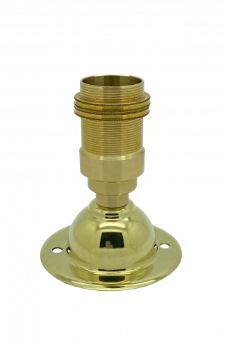 Metalbrite SES Batten Lampholder (Brass)