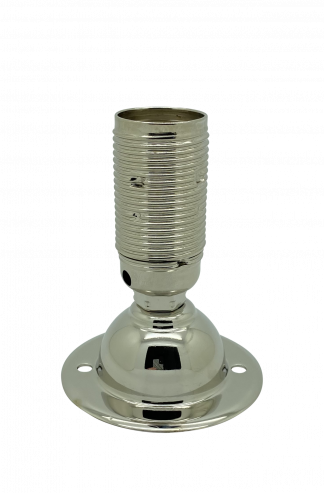 Plated SES Batten Lampholder (Nickel)