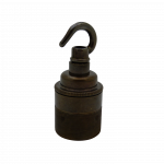 Metalbrite Hook ES Lampholder (Antique Brass)