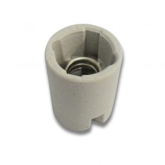 SES Porcelain Lampholder (Internal Base Fixing)