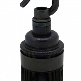 Metalbrite Hook ES Lampholder (Bronze)