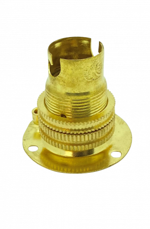 Ecofix Brass SBC Batten Lampholder