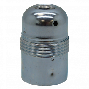 Plated ES 10mm Lampholder [Smooth Skirt] (Chrome)