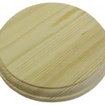 7" Circular Wood Pattress