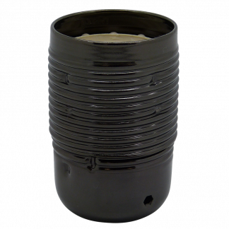 Plated ES 10mm Lampholder [Threaded Skirt] (Black Nickel)
