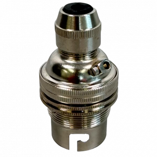 Metalbrite BC Cordgrip Lampholder (Nickel)