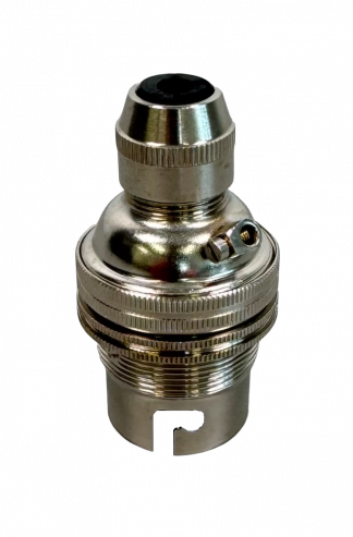 Metalbrite BC Cordgrip Lampholder (Nickel)