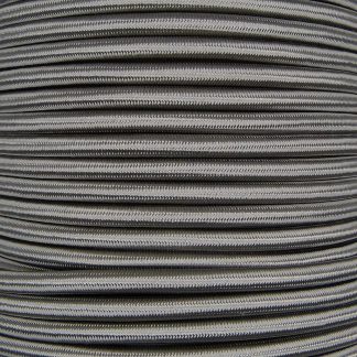 3 Core 0.75mm Round Braided Flex (ELEPHANT GREY)
