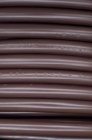 3 Core 0.75mm Flex [2183Y] (Brown)