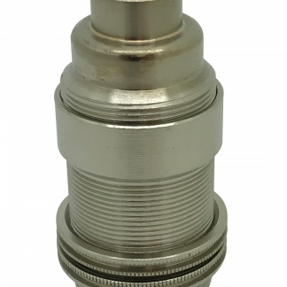 Metalbrite SES 10mm Lampholder [Threaded Skirt] (Nickel)