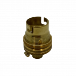 Metalbrite Brass BC 10mm Lampholder