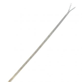 2 Core Flat (Oval) Transparent Extra Thin Heat Resisting Flex (0.75mm)