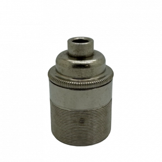 Metalbrite ES 10mm Lampholder [Threaded Skirt] (Nickel)