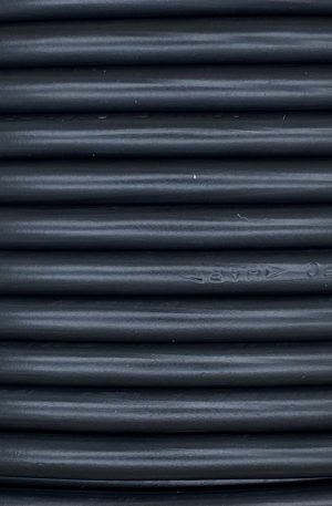 2 Core Round Flex [2182Y] (0.5mm Black)