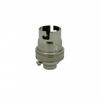 Metalbrite BC Half Inch Lampholder (Nickel)