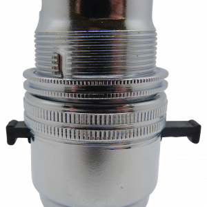 Metalbrite Switched BC Half Inch Lampholder (Chrome)