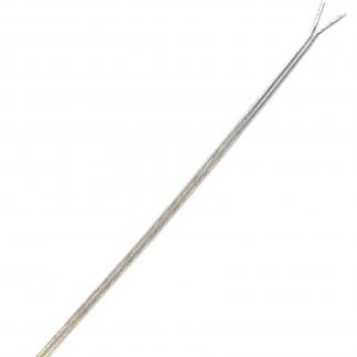 2 Core Flat (Oval) Transparent Extra Thin Heat Resisting Flex (1.0mm)
