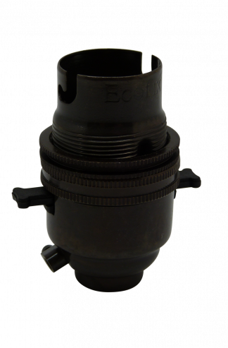Ecofix Switched BC Half Inch Lampholder (Bronze)
