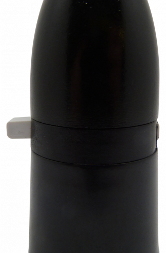 Plastic Switched BC Half Inch Lampholder (Black)