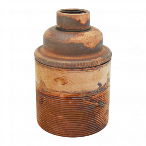 Metalbrite ES Half Inch Lampholder [Threaded Skirt] (Rustic)