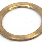 Milled Metal ES Shade Ring (Brass)