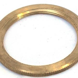 Milled Metal ES Shade Ring (Brass)