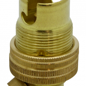 Metalbrite SBC Half Inch Lampholder (Brass)